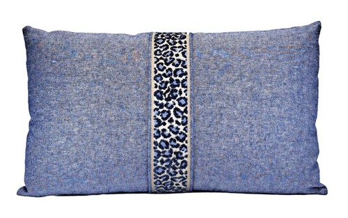 Essex linen blue - linen,