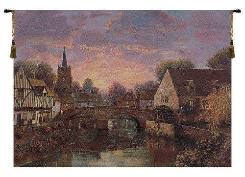 Woven tapestry small - woven, mill