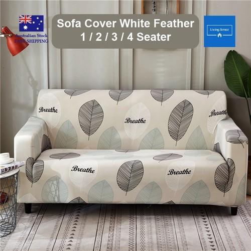 White feather sofa - feather,