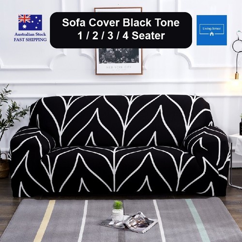 Black tone sofa - tone, cover